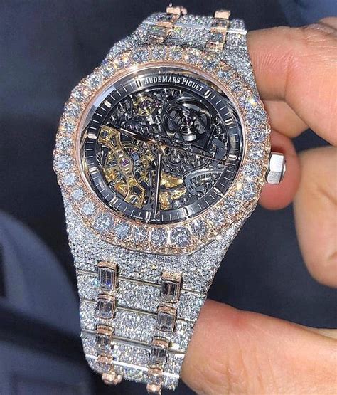 ap iced out replica|iced out ap skeleton.